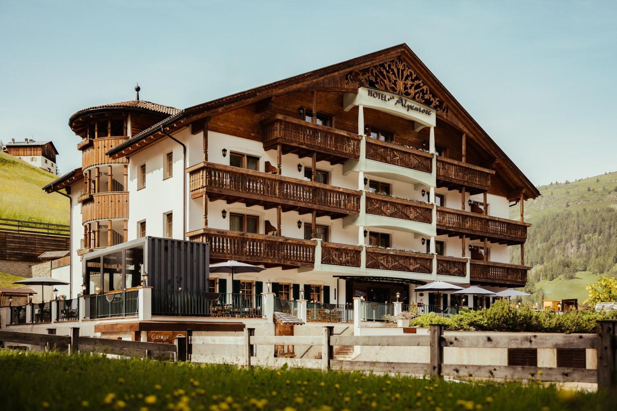 Hotel Alpenrose Arabba Esterno foto